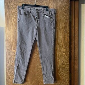 American Eagle Outfitters Taupe Jeggings